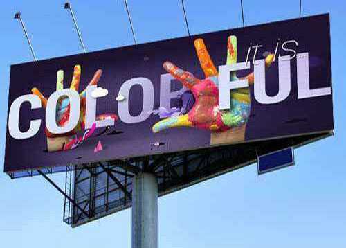 UV Black Back Frontlit Flex Banner